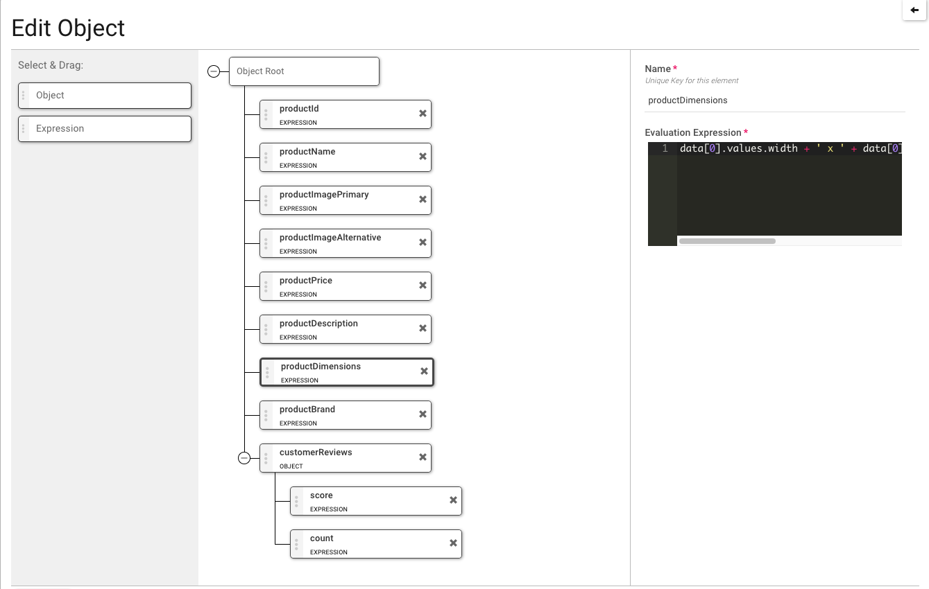 Object Mapper Mapping